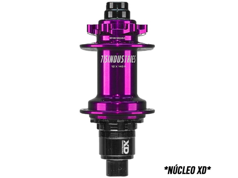 MAZA TRASERA 715 MORADA 12X148 XD