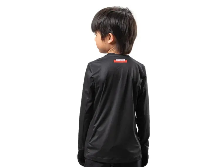 Maillot Commencal Lightech Manga Larga Kids Corporate Black