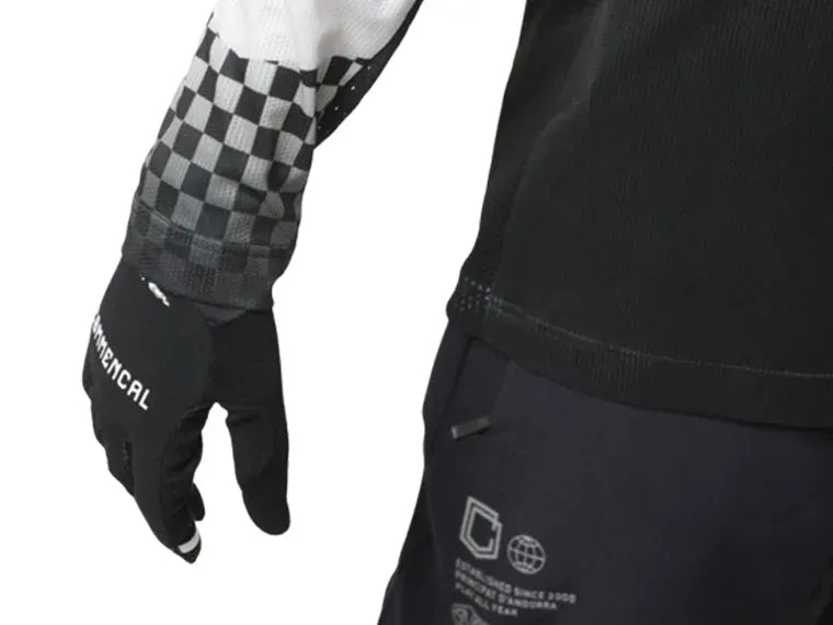 Maillot Commencal Lightech Manga Larga Kids Race Dark Grey