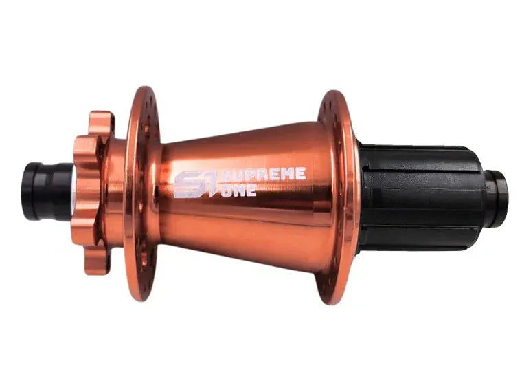Maza Trasera Supreme One 32H 12X148 Orange Hg