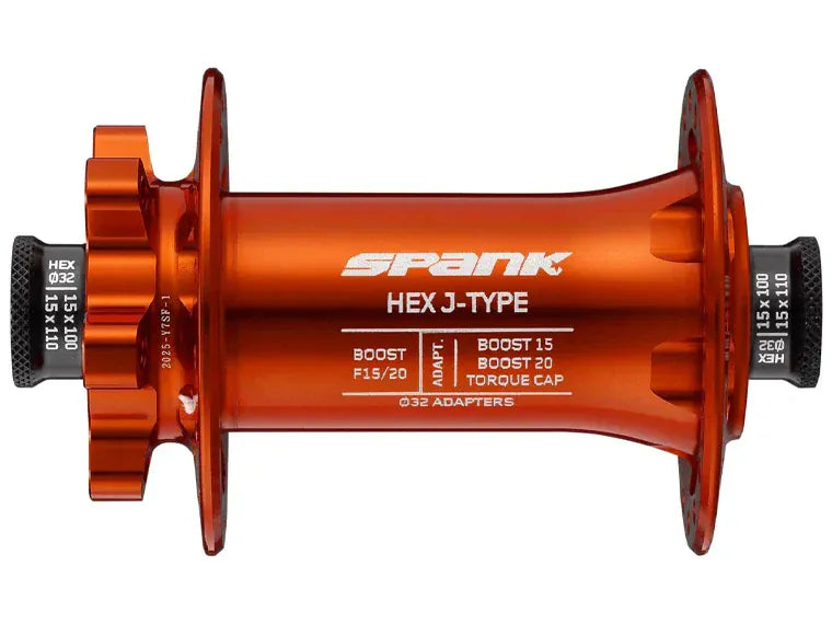 Maza Delantera Spank Hex J-Type Boost F15 20 32H Hub Orange