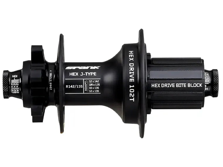 Maza Spank Trasera Hex J-Type Boost R148 Hg Hub Black