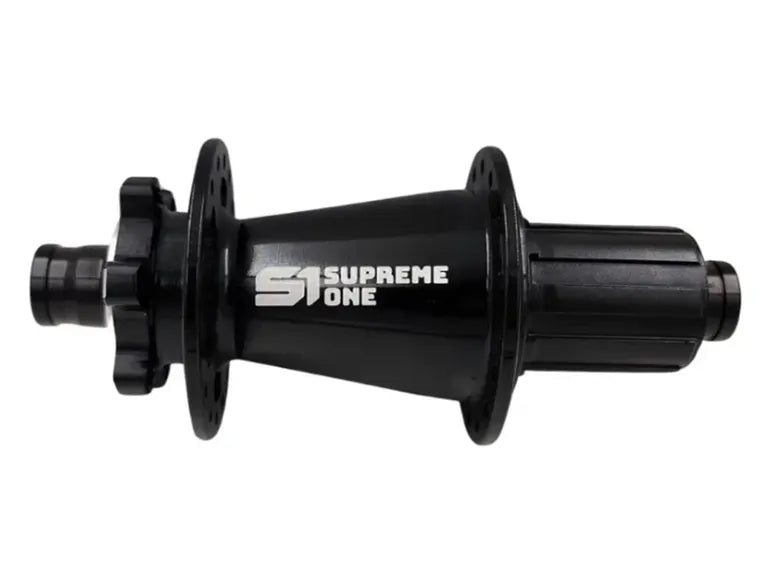 Maza Trasera Supreme One 32H 12X148 Black Hg