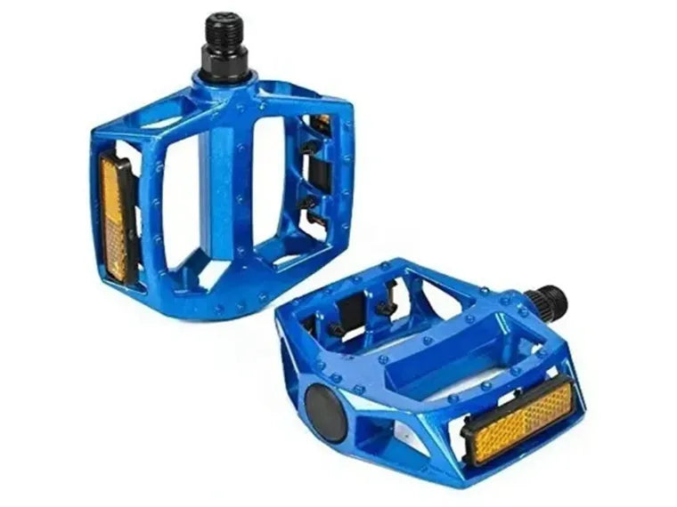 Pedal Alloy Fp-965 9/16 C/Reflector Azul