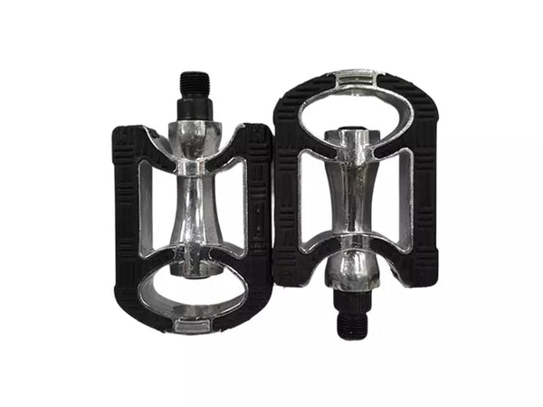 eje pedales bicicleta Pedal Alloy/Resina Negro C/Reflector Eje 9/16 | Better Bike