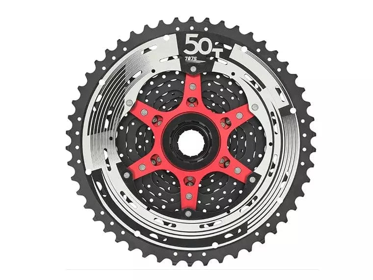 Piñon Sunrace Mz91X 12V 10-50T (Xd) Negro - Better Bike