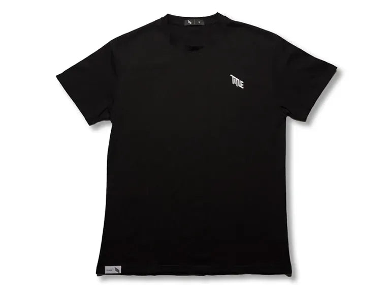 Polera Title Negra 