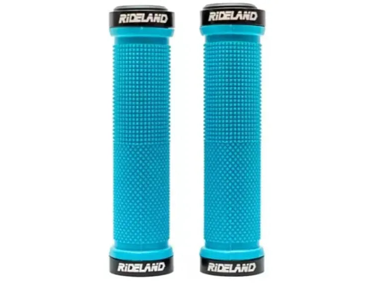 Puños De Bicicleta Fijacion Rideland Azul