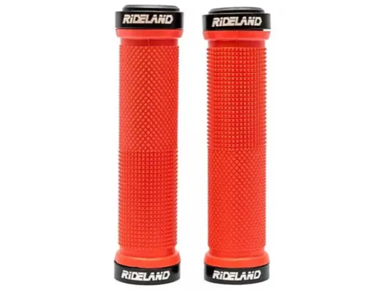 Puños De Bicicleta Fijacion Rideland Rojo