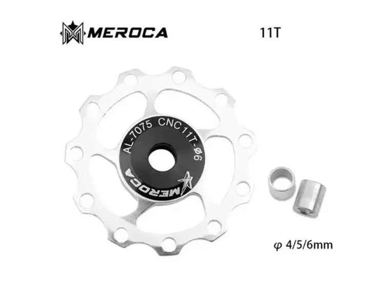 Roldana Aluminio 11T Silver