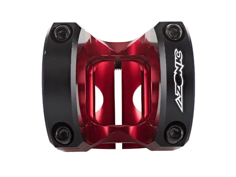 Tee Azonic The Rock Fat35 Stem 34.9Mm/45Mm Red