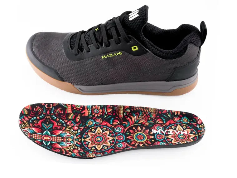 Zapatillas Mazawi Flattaita Negro Neon