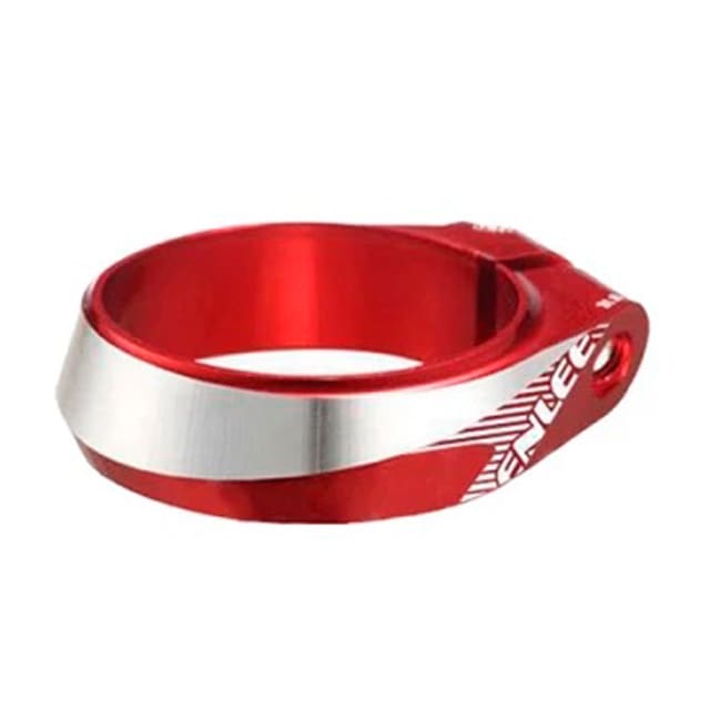 Abrazadera Enlee Solid 34,9Mm Rojo Aluminio Enlee
