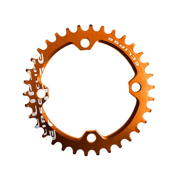 Corona Eclipse 36T Bcd104 Round 9/10/11/12 Orange