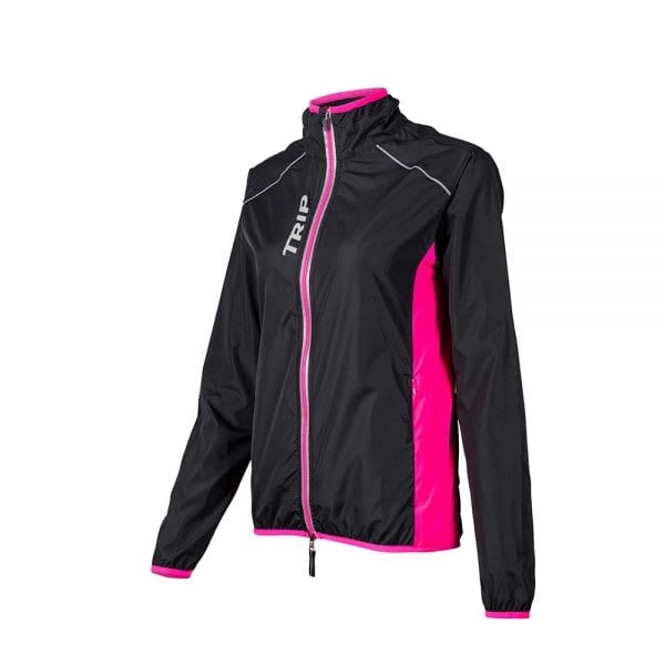 Cortaviento Trip Black/Pink