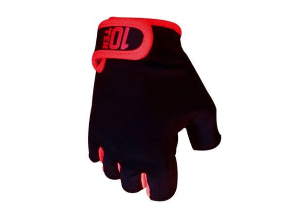 Guante 10Ten Lycra, Black-Red