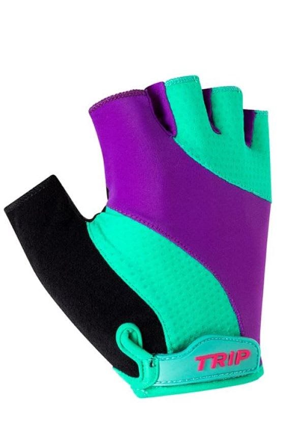 Guante Corto Trip Purple/Blue S