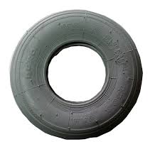 Neumático 200 X 50 Duro Gris P/Silla Ruedas