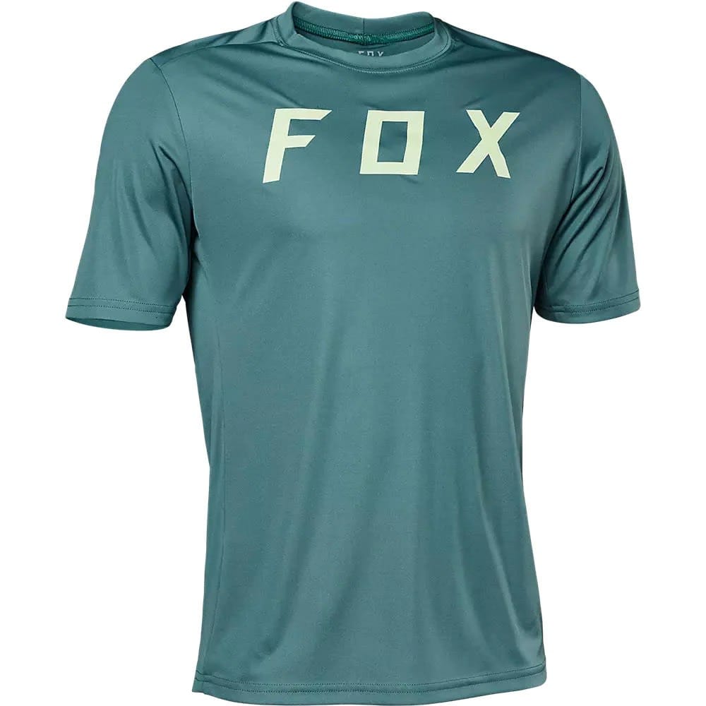 Jersey Fox Manga Corta Ranger Moth Verde Agua