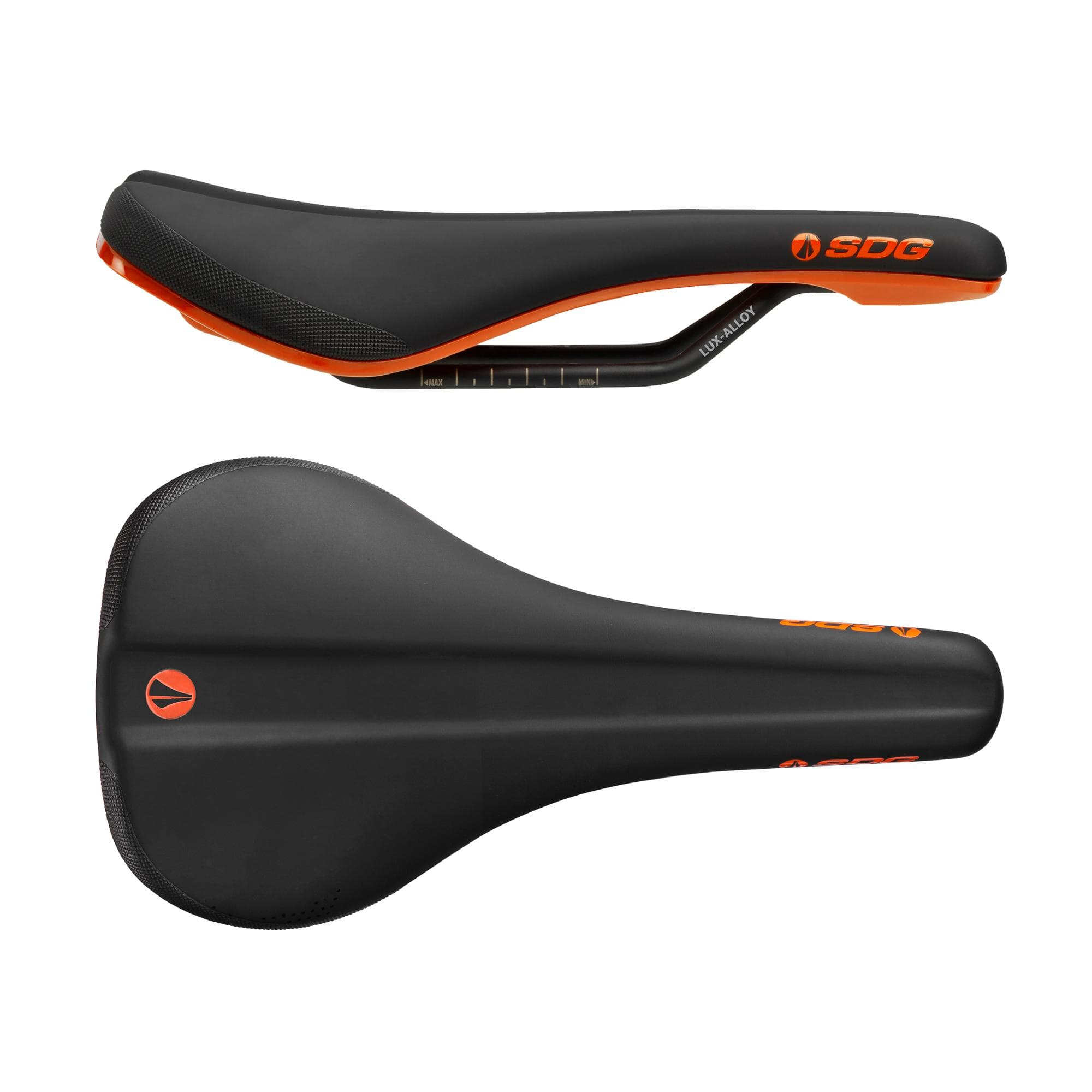 Asiento Sdg Bel-Air 3.0 Lux-Alloy Negro-Naranjo