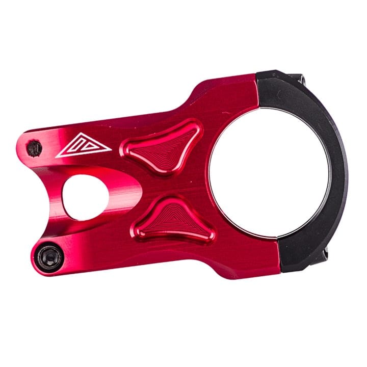 Tee Azonic The Rock Fat35 Stem 34.9Mm/45Mm Red